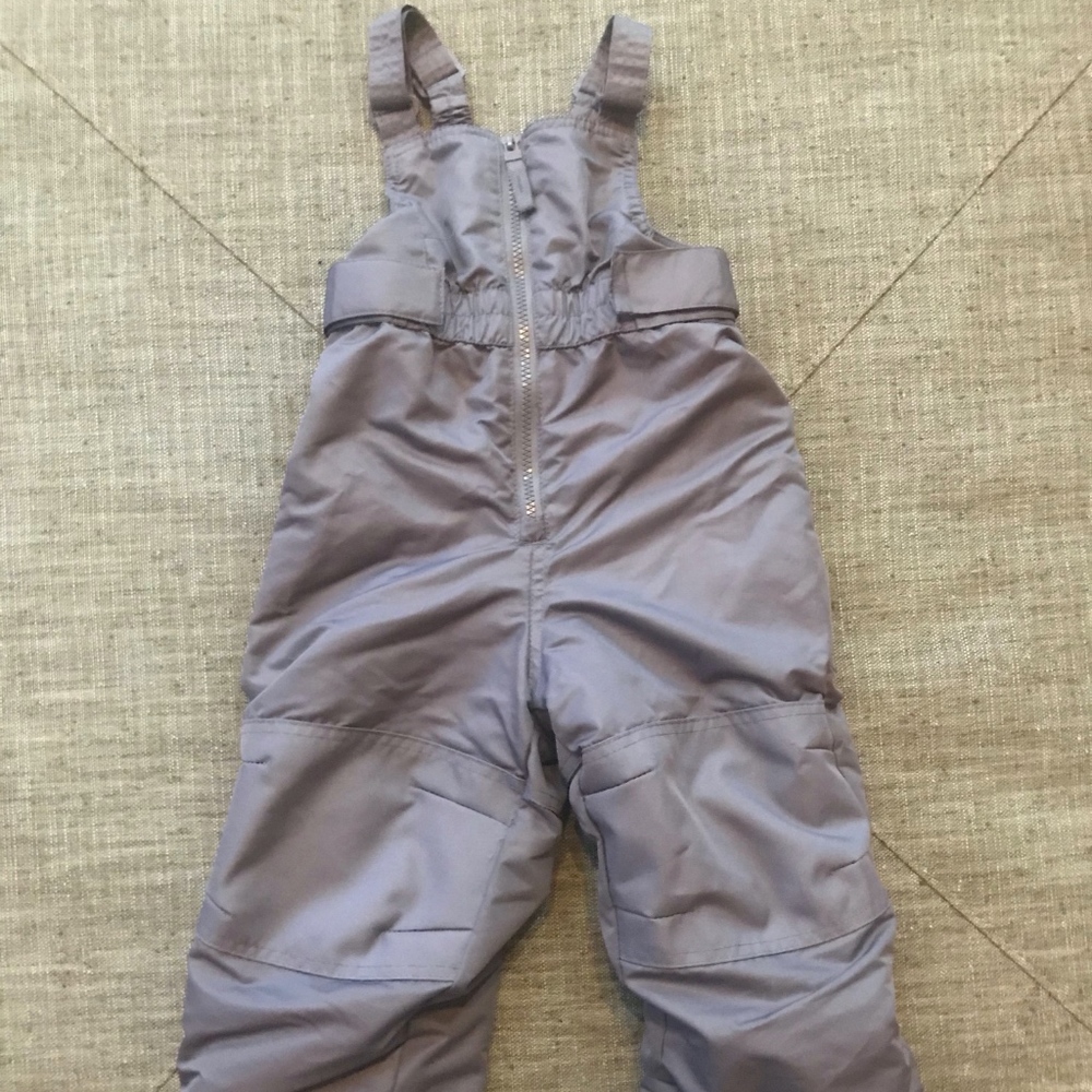 4T Cat & Jack Grey Snowsuit Bib